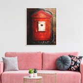 Feuerwehrmann - Die Feuerbox Leinwanddruck (Insitu (Wohnzimmer))
