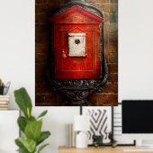 Feuerwehrmann - Die Feuerbox Poster (Heimbüro)