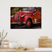 Feuerwehrmann - Die Feuerwehr in Garwood Poster (Küche)