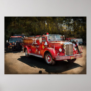 Feuerwehrmann - die Prozession Poster