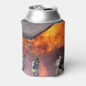 Feuerwehrmann Dosenkühler (Kanne Rückseite)