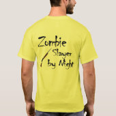 Feuerwehrmann durch Tages… Shirt (Rückseite)