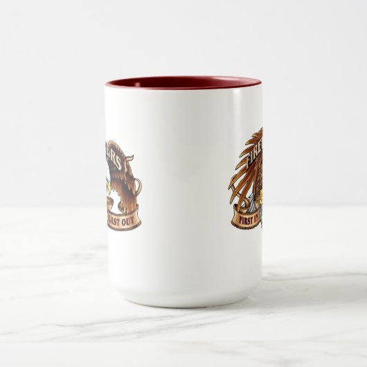 Feuerwehrmann Eagle Tasse (Zentrum)