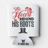 Feuerwehrmann Ehefrau des Herzens hinter seinen St Dosenkühler (Rückseite)