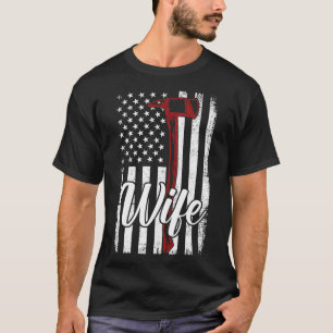 Feuerwehrmann Ehefrau Feuerwehrfrau Ehefrau Womens T-Shirt