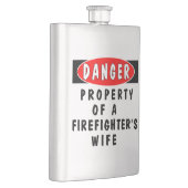 Feuerwehrmann-Ehefrau Flachmann (Rechts)