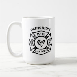 Feuerwehrmann-Ehefrau Kaffeetasse