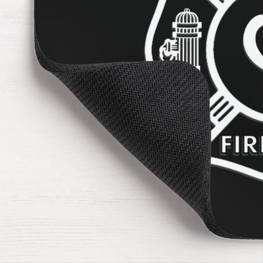 Feuerwehrmann-Ehefrau Mousepad (Ecke)