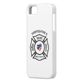 Feuerwehrmann-Ehefrauen USA Case-Mate iPhone Hülle (Rückseite Links)