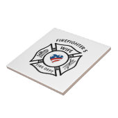 Feuerwehrmann-Ehefrauen USA Fliese (Seite)