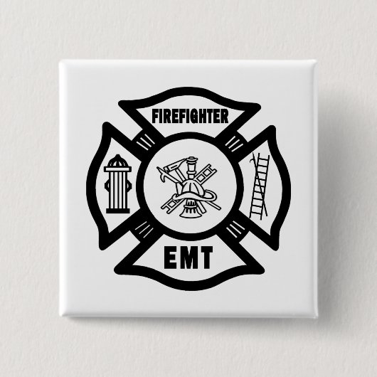Feuerwehrmann EMT Button (Vorderseite)