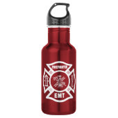 Feuerwehrmann EMT Edelstahlflasche (Vorderseite)