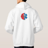 Feuerwehrmann, EMT Kapuzenpulli Hoodie (Rückseite)