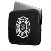 Feuerwehrmann EMT Laptopschutzhülle (Vorderseite Links)