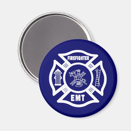 Feuerwehrmann EMT Magnet (Vorderseite/Rückseite)