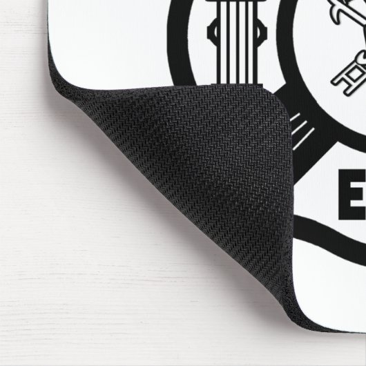 Feuerwehrmann EMT Mousepad (Ecke)