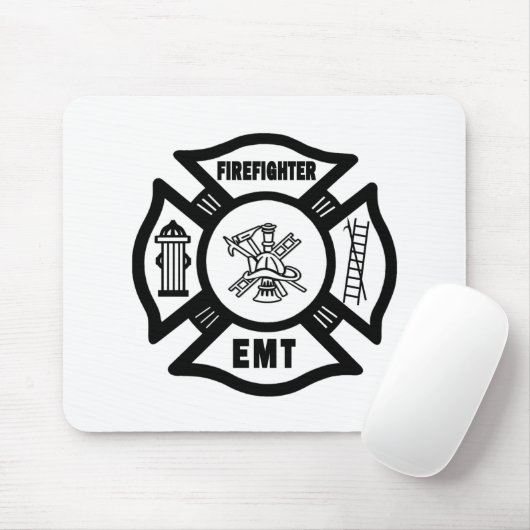 Feuerwehrmann EMT Mousepad (Mit Mouse)