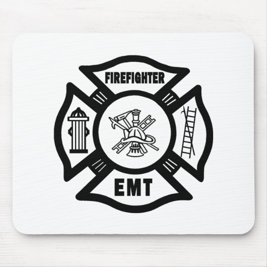 Feuerwehrmann EMT Mousepad (Vorne)
