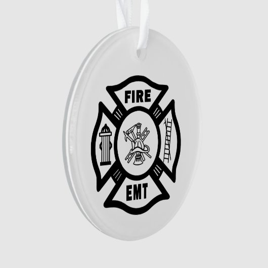 Feuerwehrmann EMT Ornament (Vorderseite)
