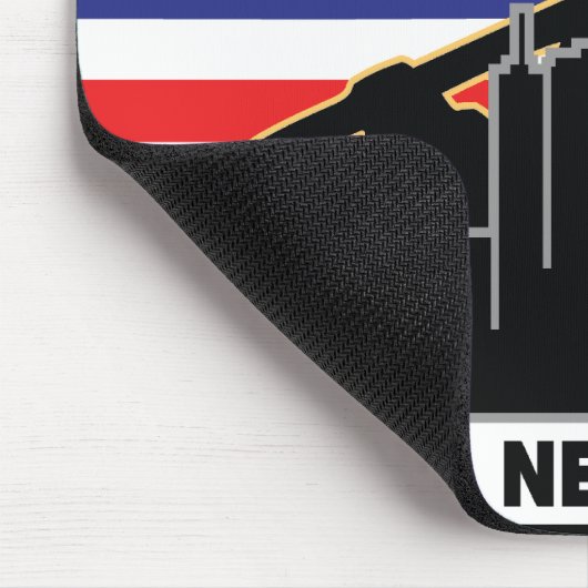 Feuerwehrmann-Entwurf der Vorlagen-9/11 Mousepad (Ecke)