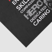 Feuerwehrmann ermutigt geschickt freundlich Mitgef Seidenpapier (Ausschnitt)