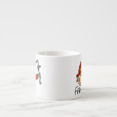 Feuerwehrmann Espressotasse (Vorderseite)