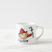 Feuerwehrmann Espressotasse (Rechts)