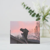 Feuerwehrmann Feiertagspostkarte (Stehend Vorderseite)