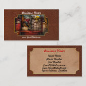 Feuerwehrmann - Feuerausrüstung Visitenkarte (Vorne/Hinten)