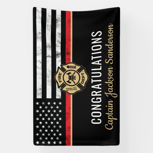 Feuerwehrmann Feuerwehr Feuerwehrmann Feuerwehrman Banner (Vertikal)