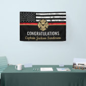 Feuerwehrmann Feuerwehr Feuerwehrmann Feuerwehrman Banner (Messe)