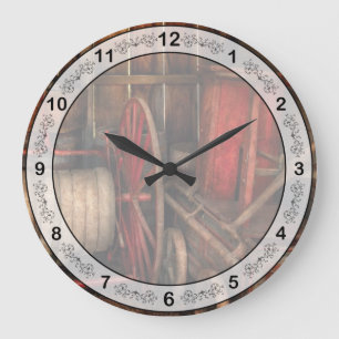 Feuerwehrmann - Feuerwehr Große Wanduhr
