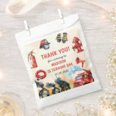 Feuerwehrmann Feuerwehrmann 1. Geburtstag Party Geschenktütchen (Ausgeschnitten)