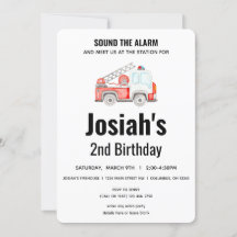 Feuerwehrmann - Feuerwehrmann - Alarm zum Geburtst