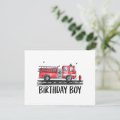 Feuerwehrmann Feuerwehrmann Der Geburtstag der Fam (Stehend Vorderseite)