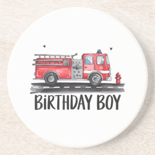 Feuerwehrmann Feuerwehrmann Der Geburtstag der Fam Getränkeuntersetzer
