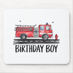 Feuerwehrmann Feuerwehrmann Der Geburtstag der Fam Mousepad