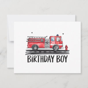 Feuerwehrmann Feuerwehrmann Der Geburtstag der Fam Save The Date