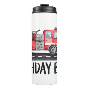Feuerwehrmann Feuerwehrmann Der Geburtstag der Fam Thermosbecher