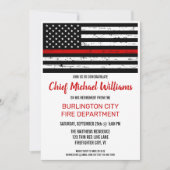 Feuerwehrmann Feuerwehrmann Einladung (Vorderseite)