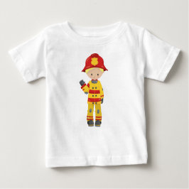 Feuerwehrmann, Feuerwehrmann, Feuerwehr, blondes H Baby T-shirt