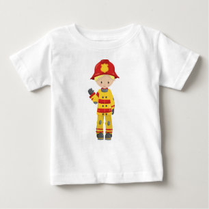 Feuerwehrmann, Feuerwehrmann, Feuerwehr, blondes H Baby T-shirt
