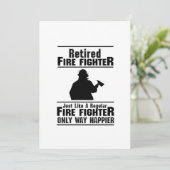 Feuerwehrmann Feuerwehrmann, Feuerwehrmann, der ei Karte (Stehend Vorderseite)