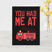 Feuerwehrmann Feuerwehrmann Kinder Feuerwehrmann G Karte (Gelbe Blume)