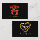 Feuerwehrmann - Feuerwehrmann Visitenkarte (Vorne/Hinten)