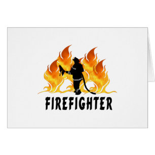 Feuerwehrmann-Flammen