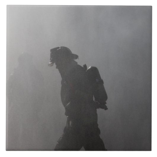 Feuerwehrmann Fliese (Vorderseite)