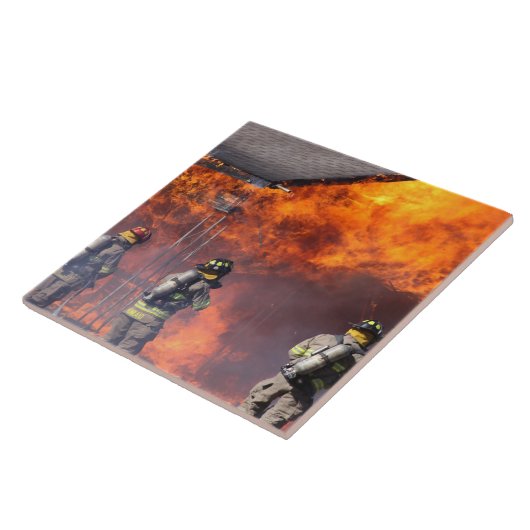 Feuerwehrmann Fliese (Seite)