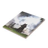 Feuerwehrmann Fliese (Seite)