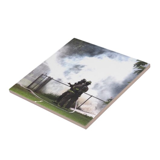 Feuerwehrmann Fliese (Seite)